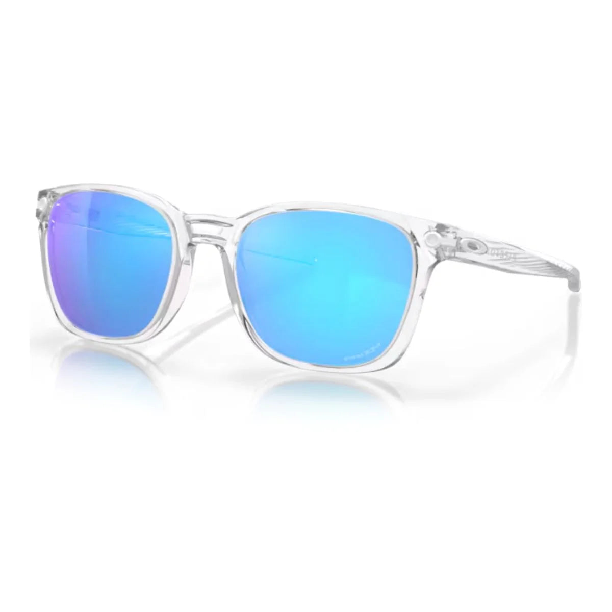 Oakley OO9018‑0255 Prizm Sapphire sunglasses blend function and fashion, offering UV protection and sleek design in Oakley Ojector eyewear. Exclusive styles at Optorium.