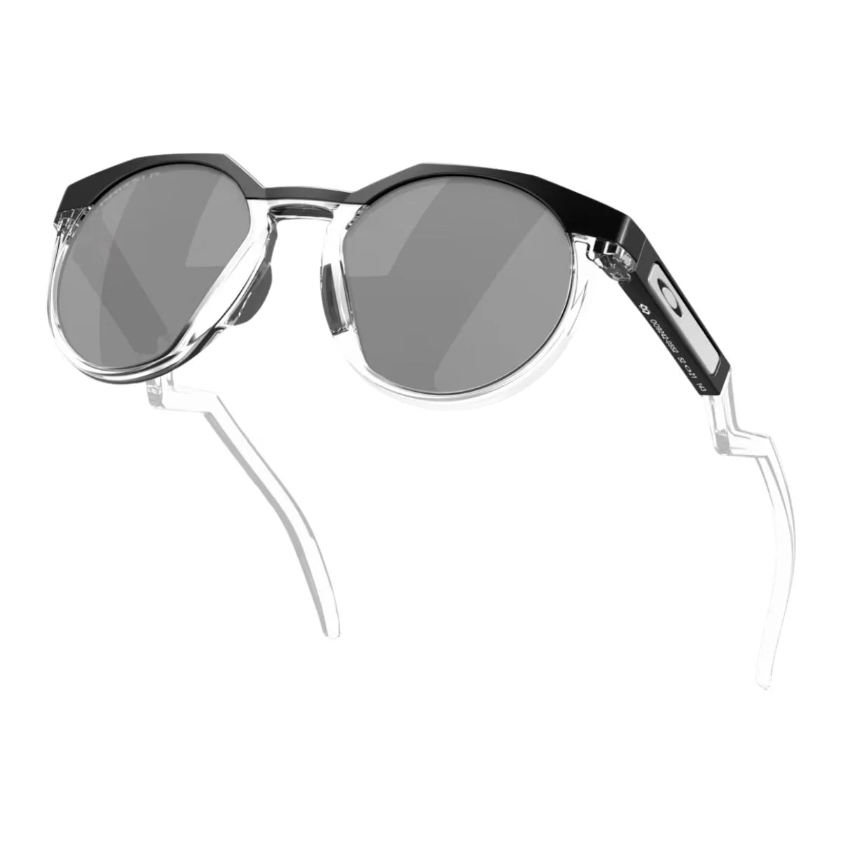 Buy authentic oakley sunglasses india online featuring Oakley Sunglass HSTN  OO9242 0552 matte black & crystal color frame. Trendy oakley sunglasses for men with polarised lenses and durable sport design. optorium
