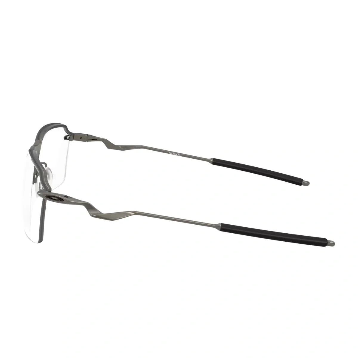 Oakley eyewear frames Tail Back 2.0 OX5090 03 in matte gunmetal elegance, rectangle shape Oakley eyeglasses designed for everyday wear, Oakley glasses for men optorium.