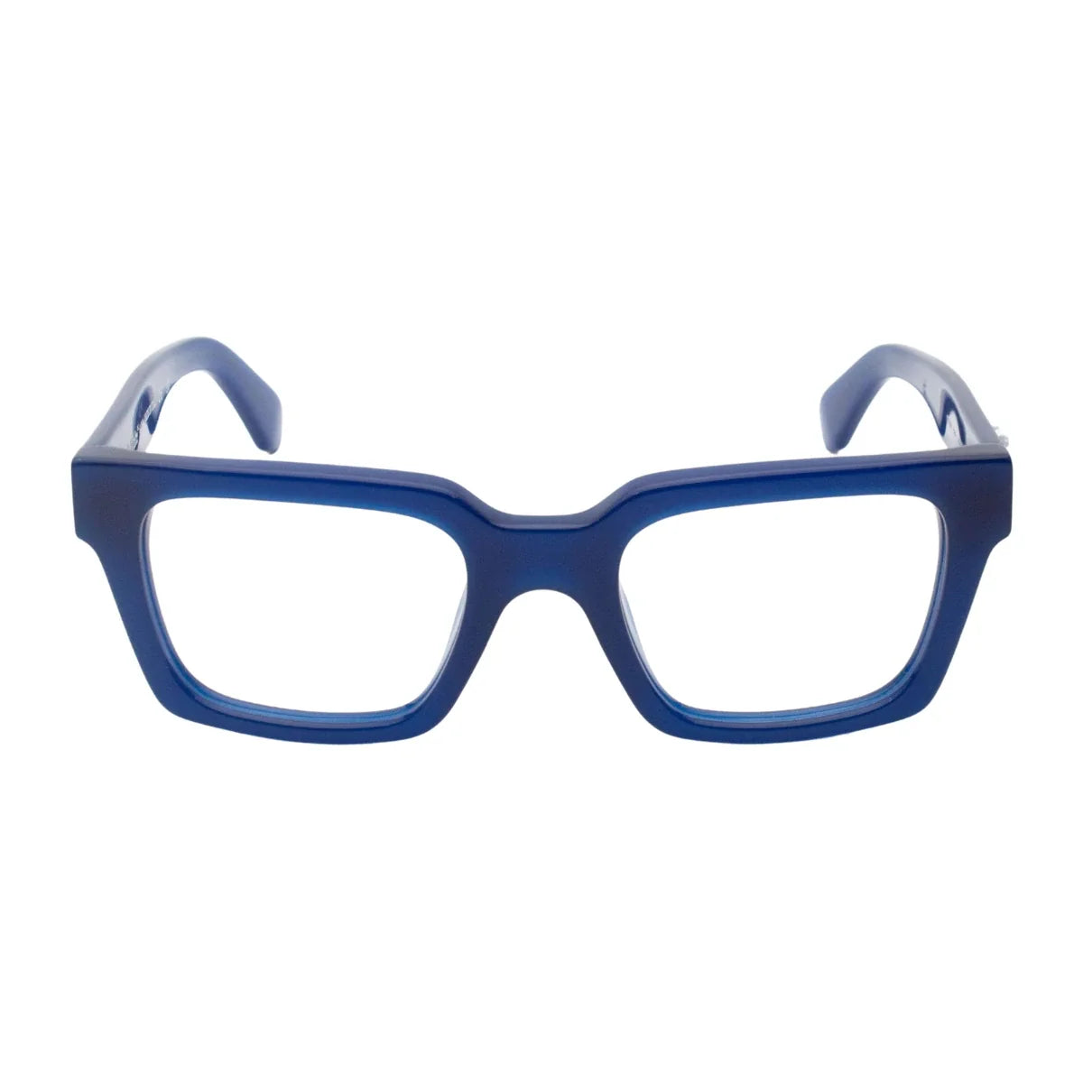 Buy Off White OERJ021 4500 blue colour full-frame square unisex eyeglass Optorium