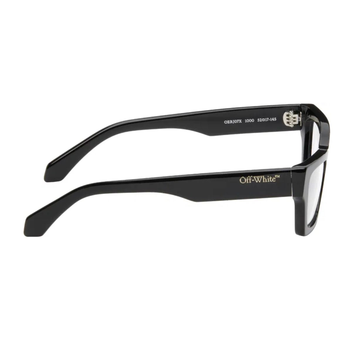 Trendy Off White Square Optical Frames, offering a lightweight yet durable design for daily use. A must-have for fashion-conscious individuals. Available at Optorium.
