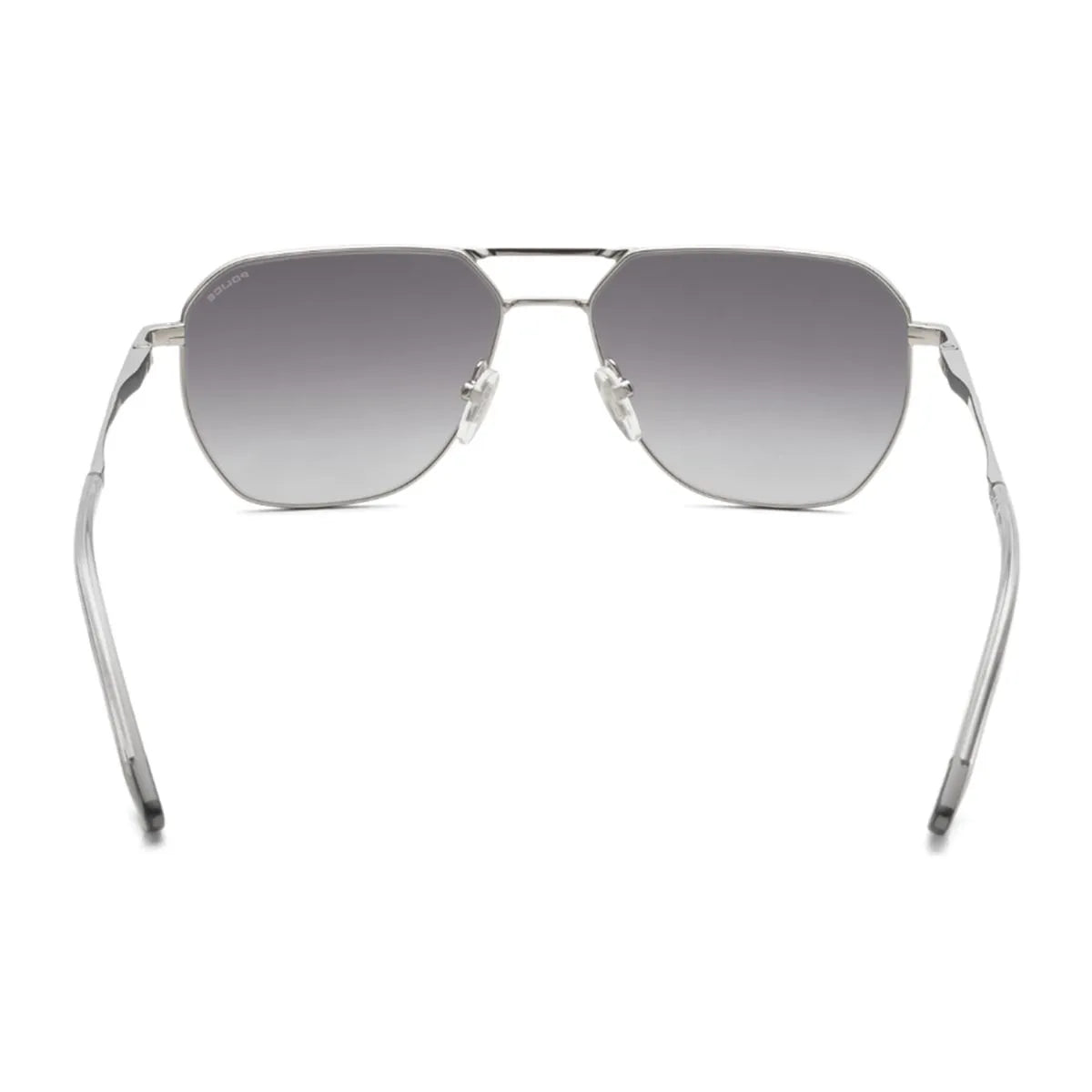 Police stylish aviator shades SPLW01K 0579 grey gradient lenses at Optorium