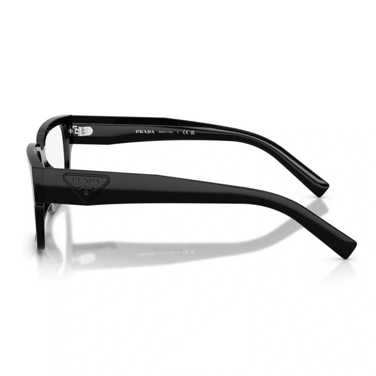 Prada VPR D10-D stylish premium black eyeglasses