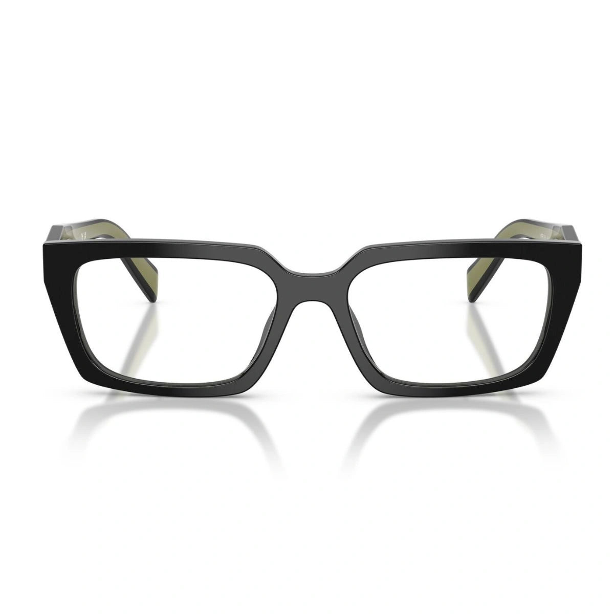 Buy Prada VPR D05 stylish black and green eyeglasses