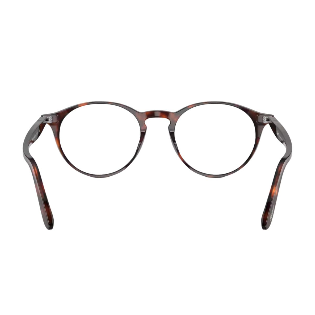 Persol PO3092-V 9015 Havana round eyewear, lightweight and sophisticated optical frames for all-day wear – purchase online at Optorium.