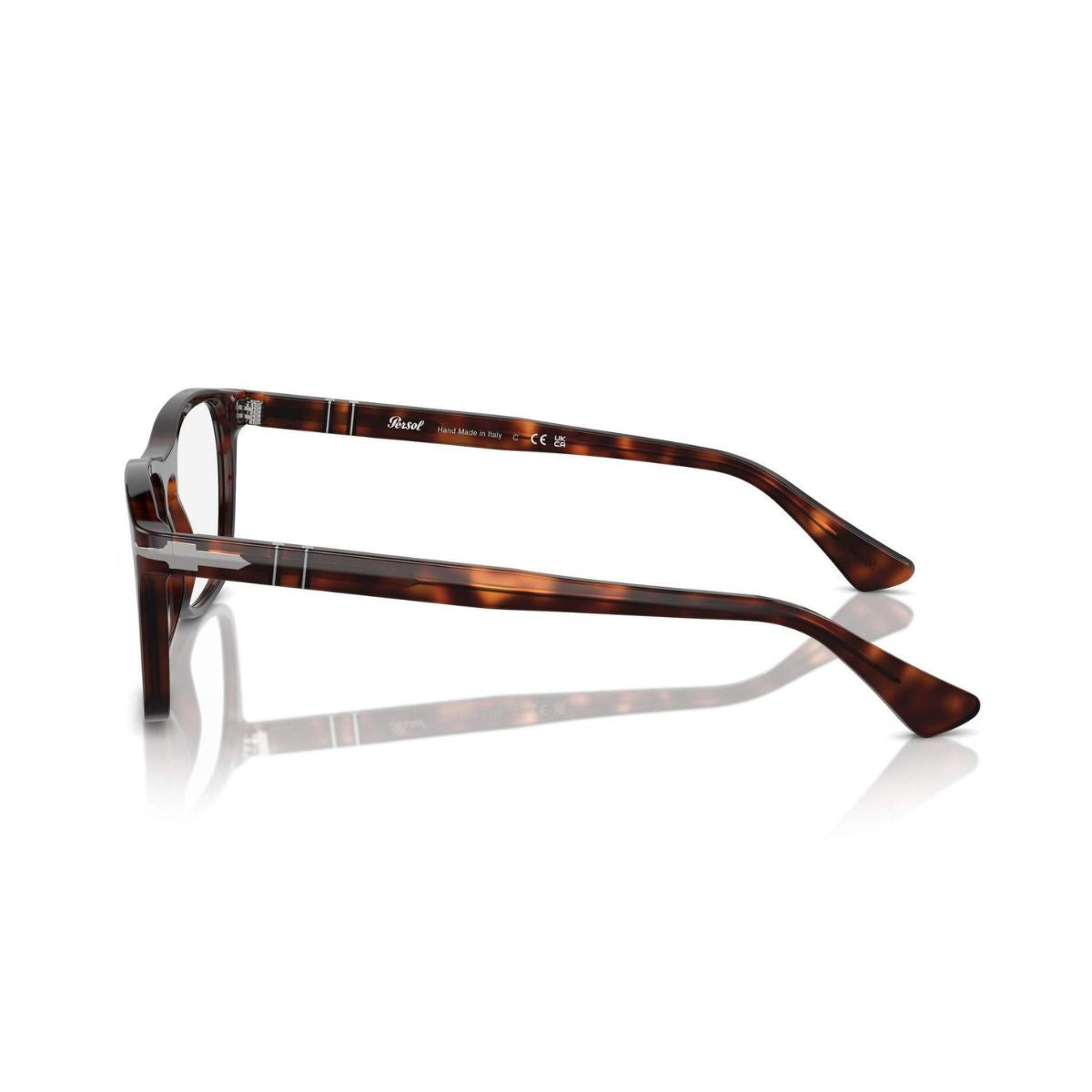 Persol PO3344-V 24 fashionable Havana square eyeglasses, lightweight and stylish for men & women – available online at Optorium.