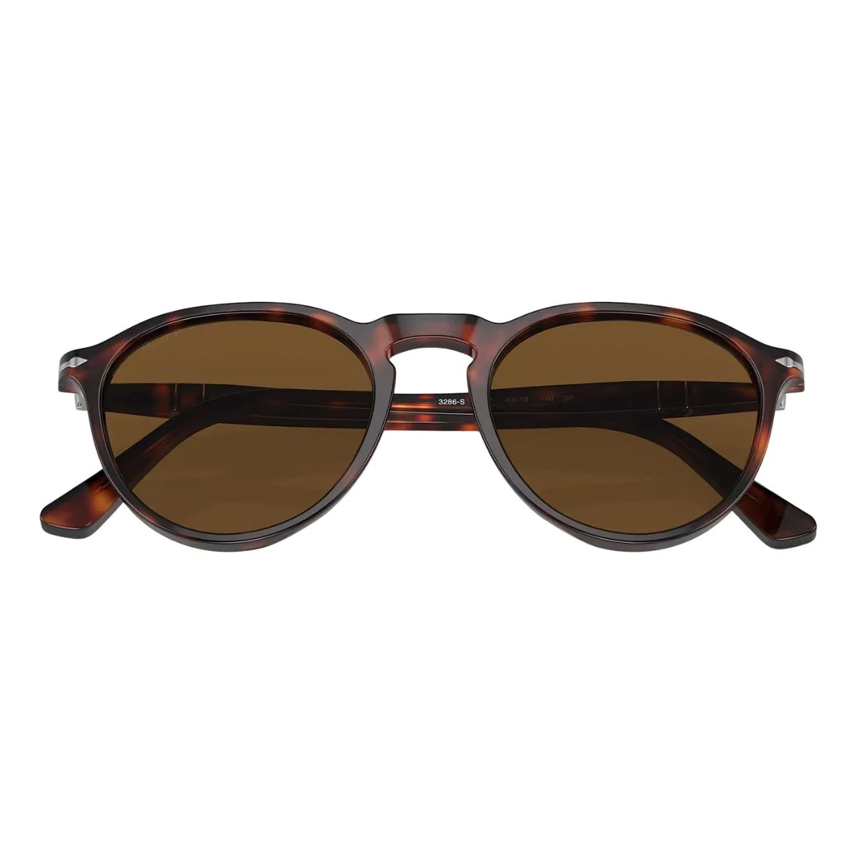 Buy Persol 3286S 24/57 unisex sunglasses online, genuine polarized lenses, comfortable acetate frame, timeless Italian designer sunglasses for men and women at Optorium.