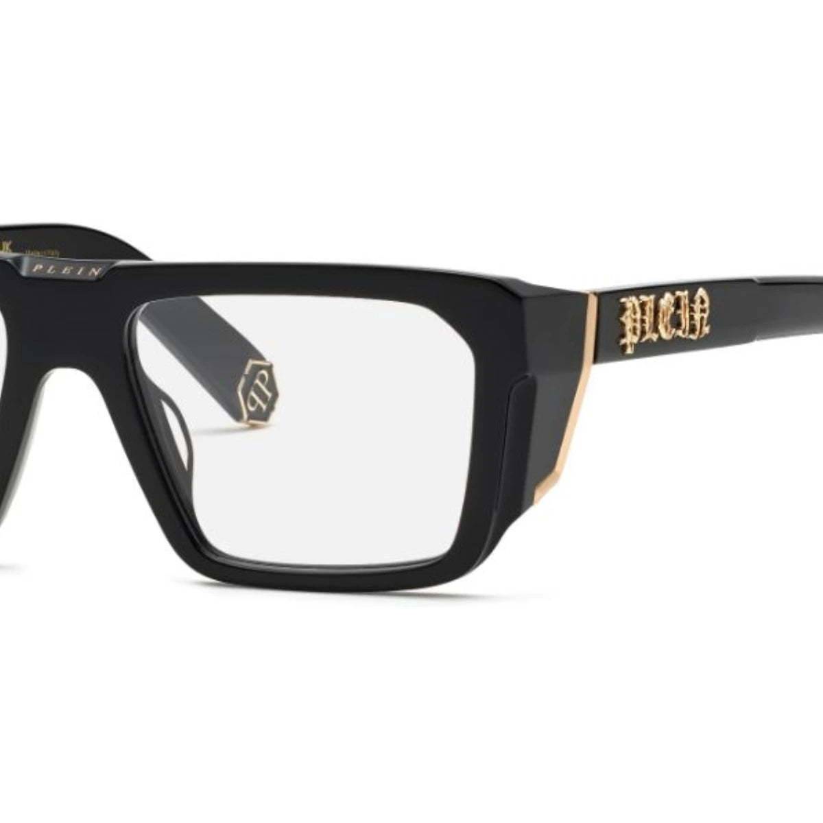 luxury Philipp Plein  square eyeglasses VPP142 700Y at Optorium.