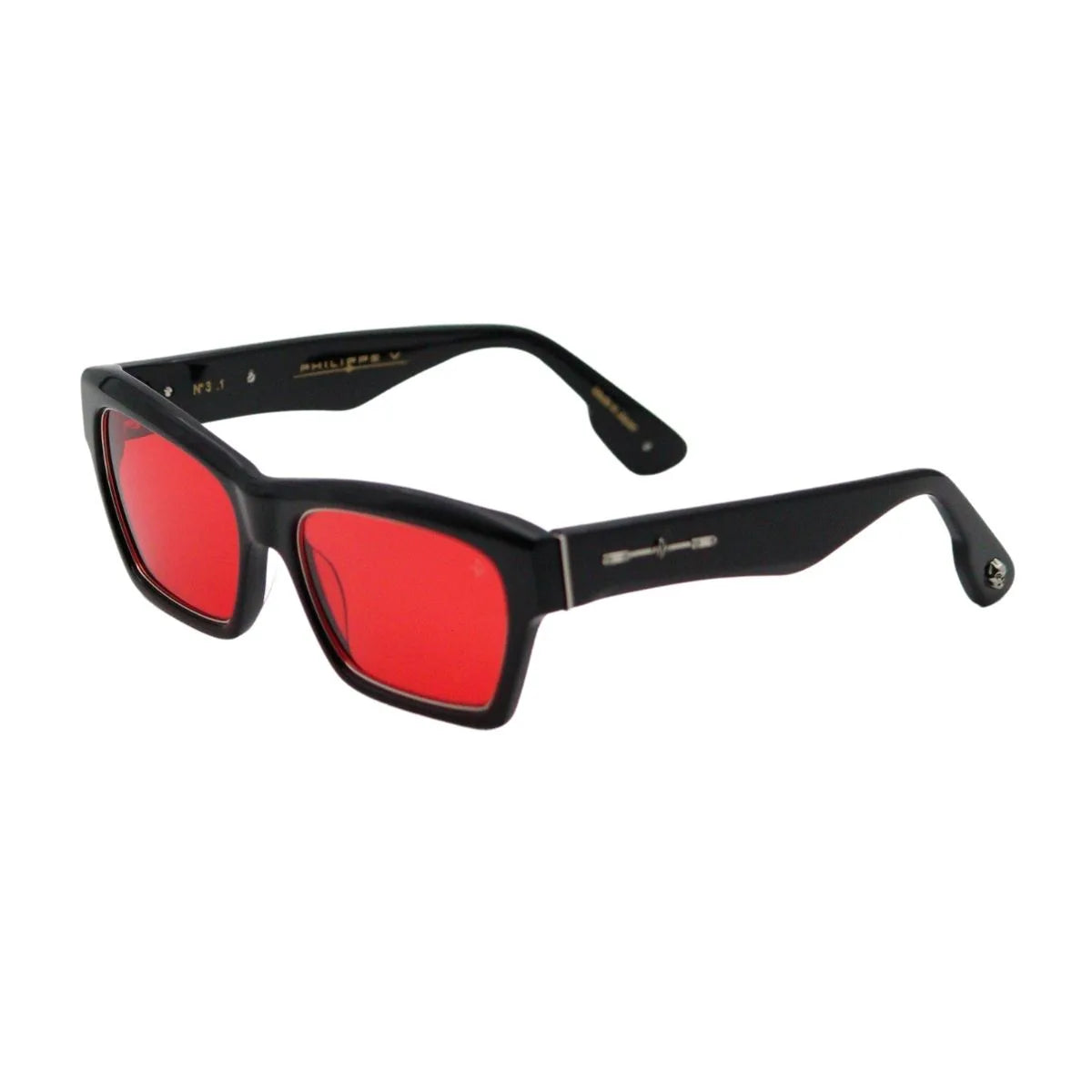 Buy Philippe V No3.1 black sunglasses, the latest Philippe V luxury sunglasses India trend. Stylish handcrafted Philippe V sunglasses online for men and women available only at Optorium.