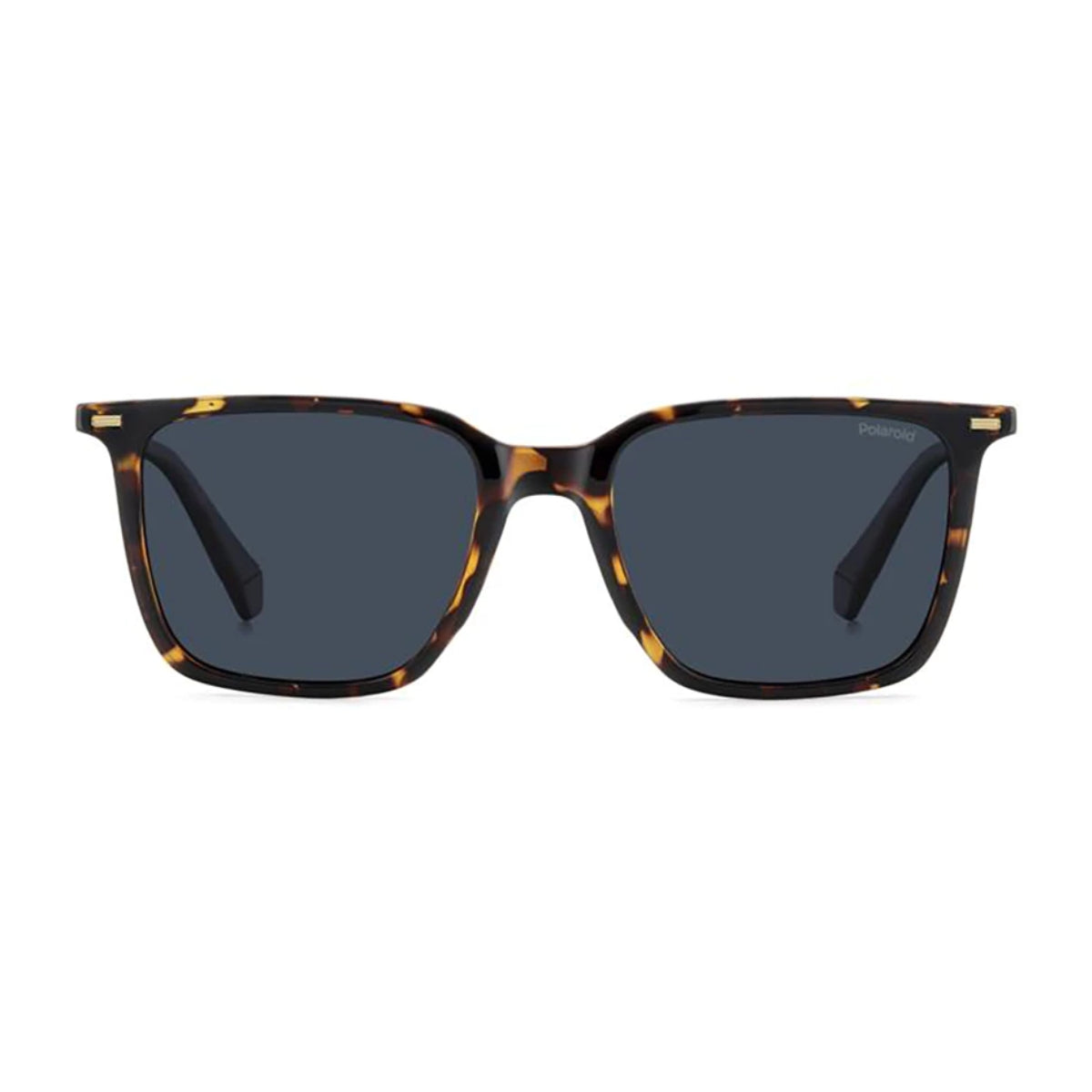 "Polaroid PLD 4183/S/X 086C3 men’s sunglasses with matte Havana rectangle frame and polarized gradient lenses for UV protection. Available at Optorium."