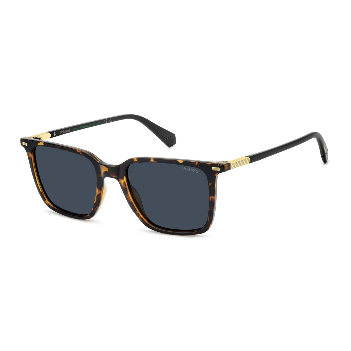 "Branded Polaroid sunglasses model 4183/S/X 086C3 featuring stylish Havana finish and glare-reducing polarized lenses. Shop online at Optorium."