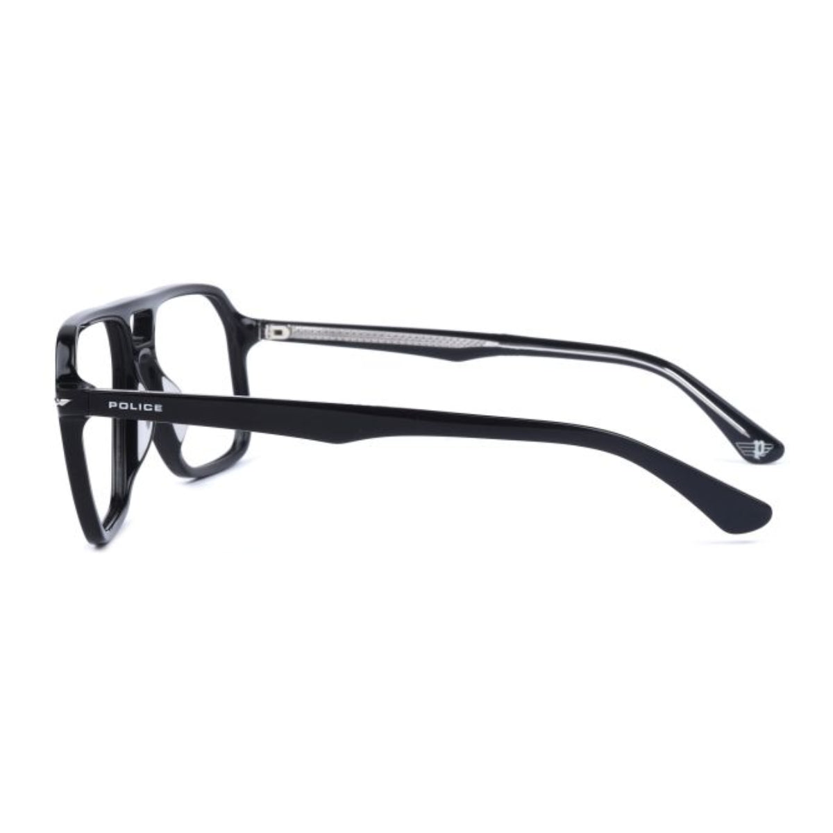 "Police eyeglasses VPLN21K 0700, stylish acetate frame for men with modern design and durable build – Optorium"