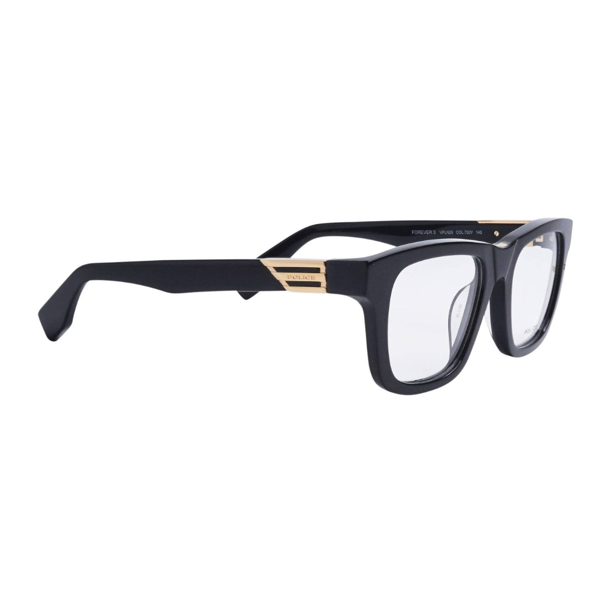 "High-fashion Police optical glasses VPLN29K 700Y, unisex designer eyeglass frame made in Italy – Optorium"
