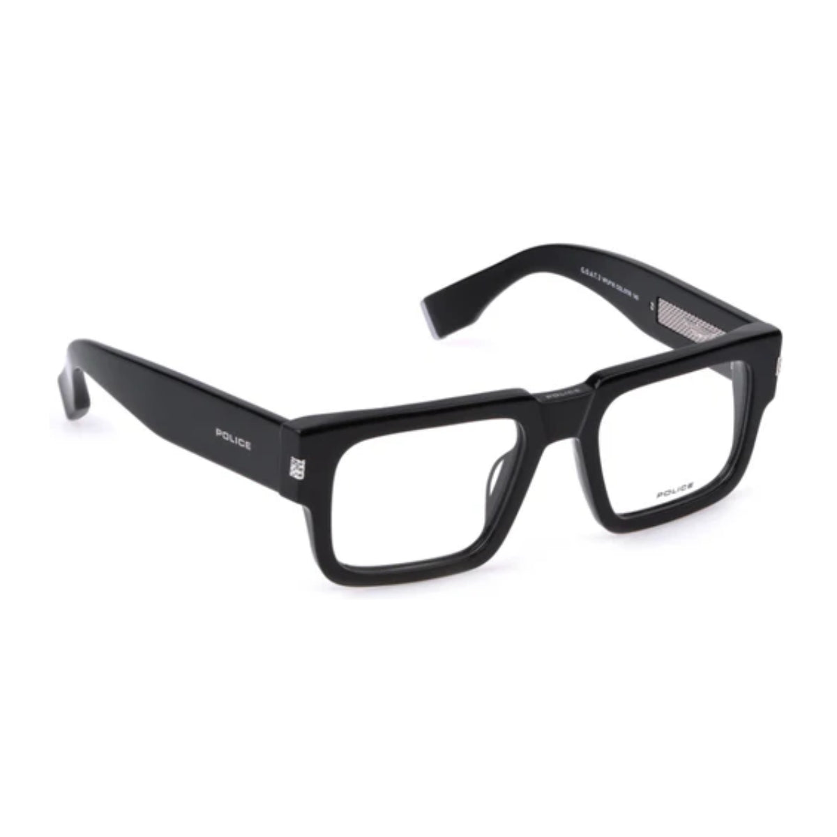 "Stylish branded Police eyeglasses VPLP18K 0700, premium Italian-made optical eyewear for professionals – Optorium"