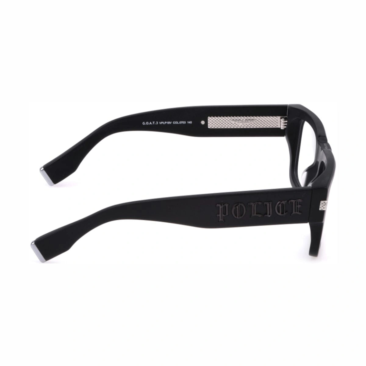 Police VPLP18K 0703 men eyewear frame angled view