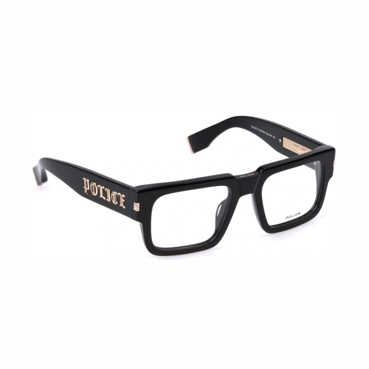Authentic Police VPLP18K Men's Black Optical Frame Designer Spectacles