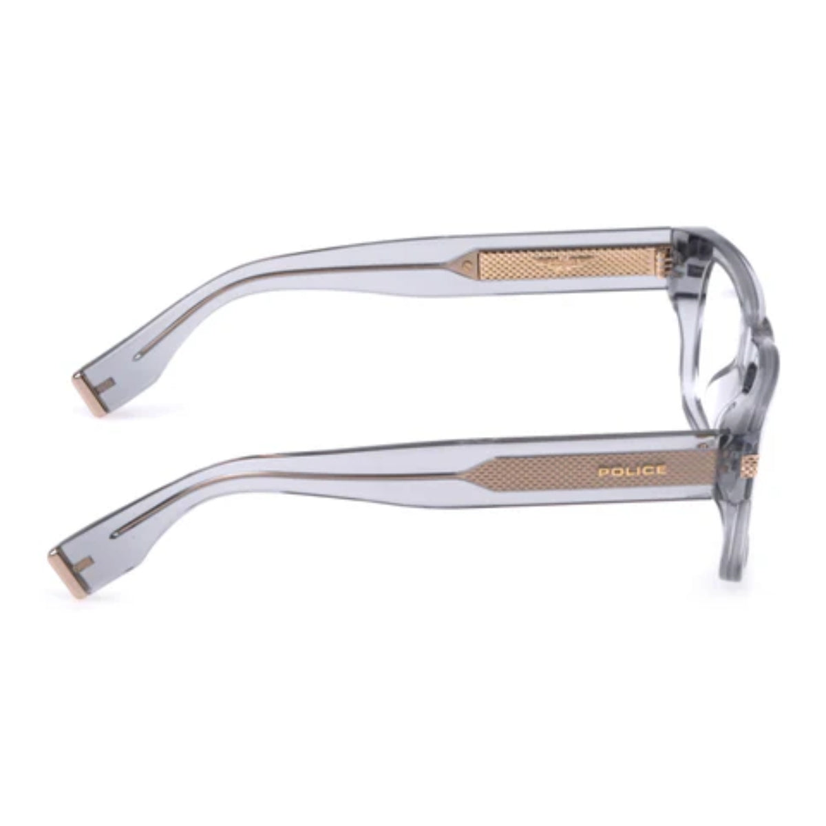 "High-quality Police eyeglass frame VPLP19K 04G0, unisex rectangular glasses, ideal for modern optical fashion seekers – Optorium"