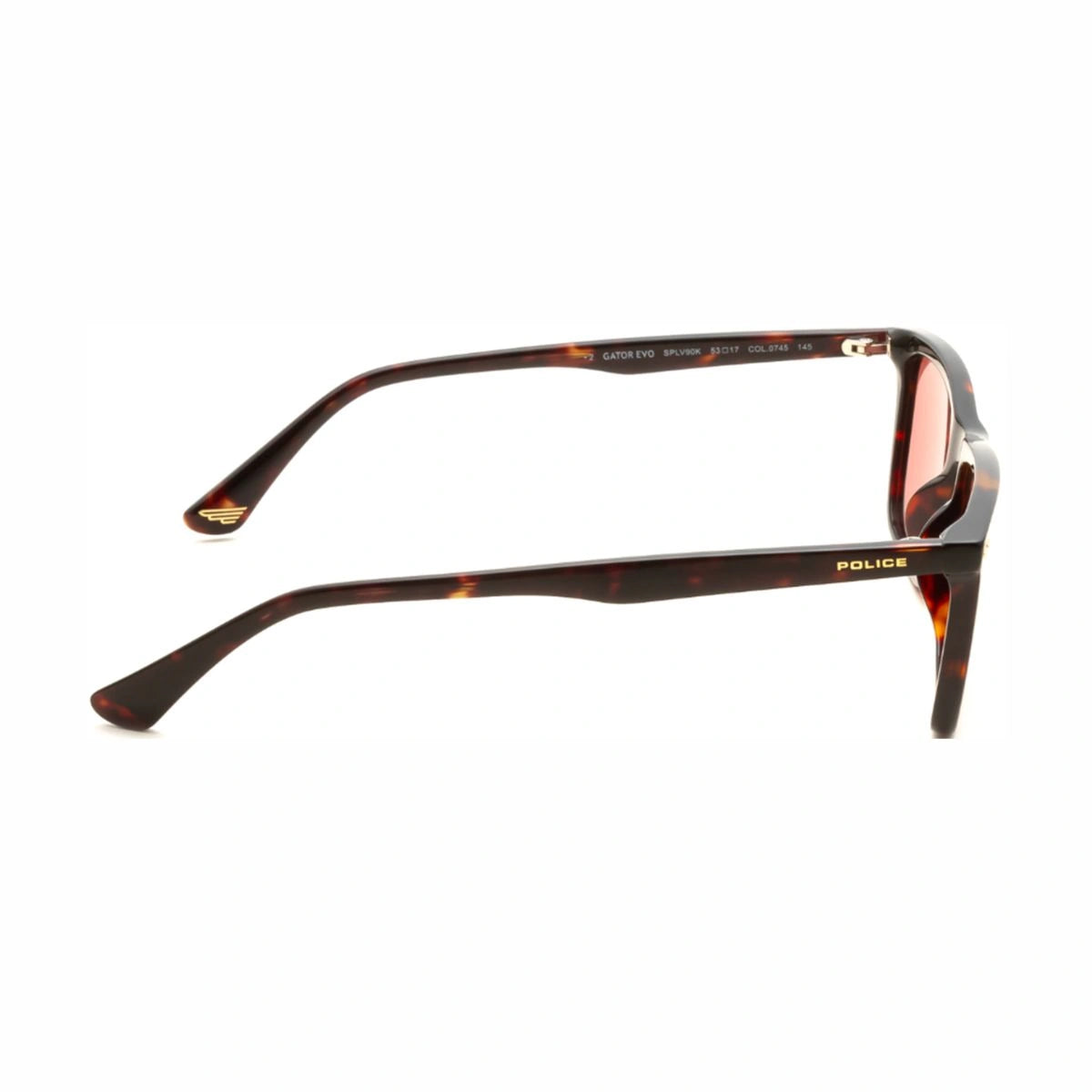 Police sunglasses UV protection brown lens daily use