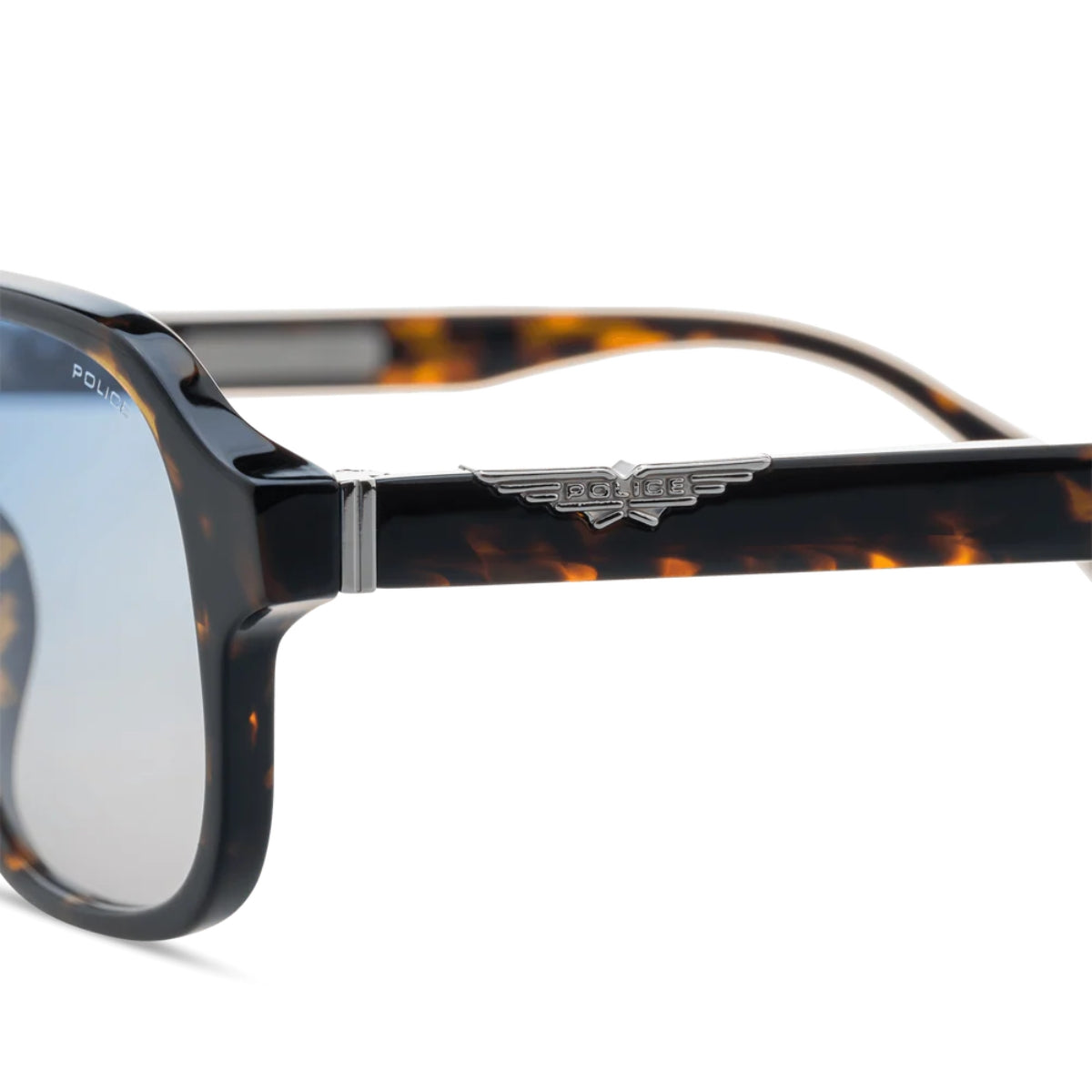 "Top-rated Police Origins 61 sunglasses SPLL83K 0714– high-fashion metal frame sunglasses with dark lenses, perfect for stylish outdoor wear in 2025"