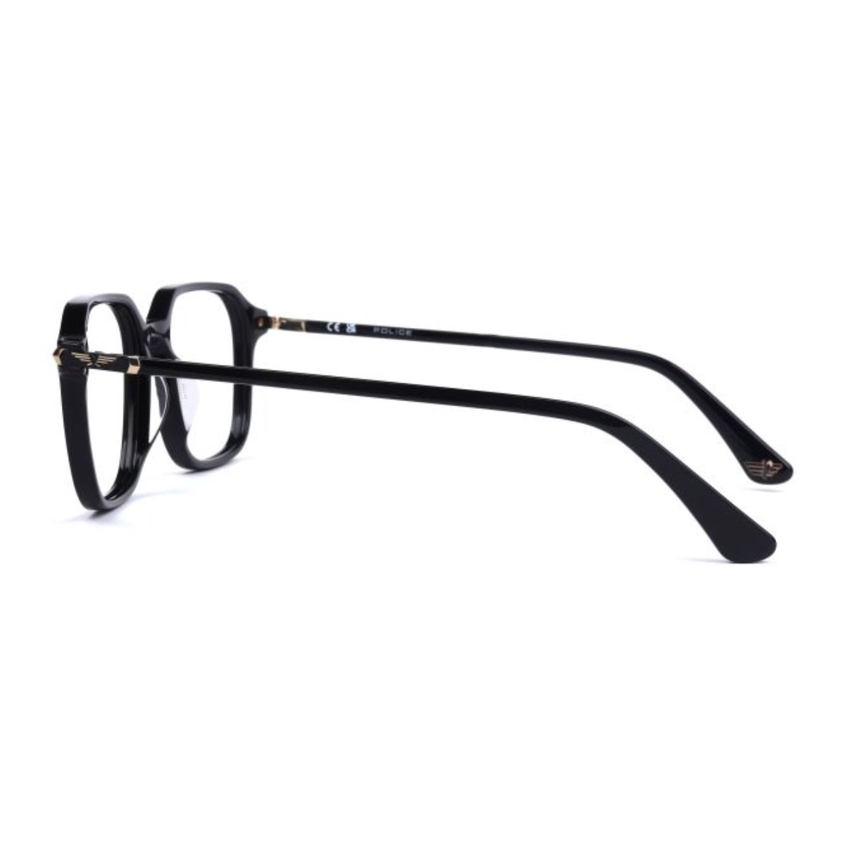 "Best men’s Police frame Roadie7 VPLP13K 700Y optical glasses, best branded rectangular eyeglass frame for fashion and daily comfort – Optorium"