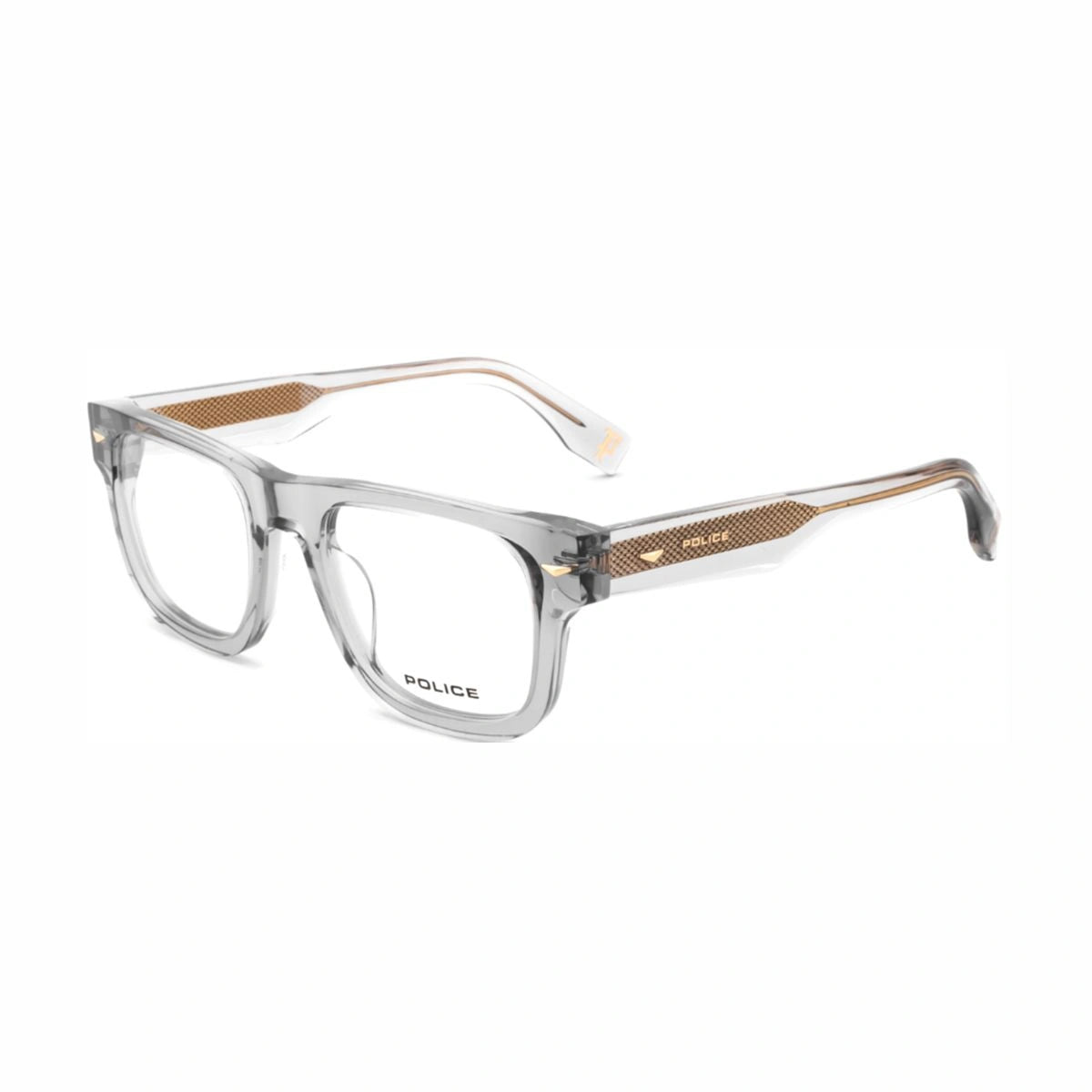 Police VPLQ72K 04G0 designer eyeglasses front view