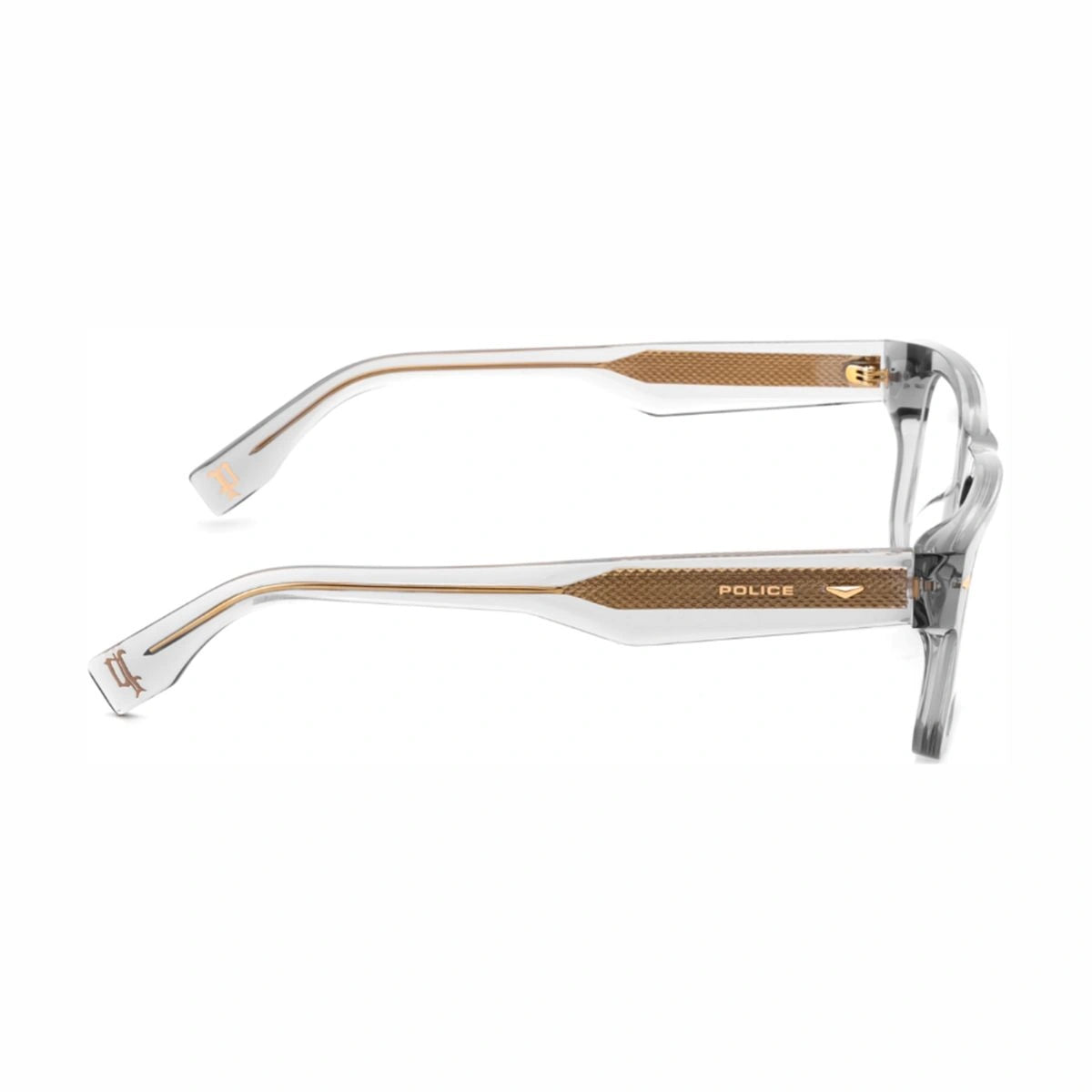 Police men eyeglasses VPLQ72K 04G0 modern square frame