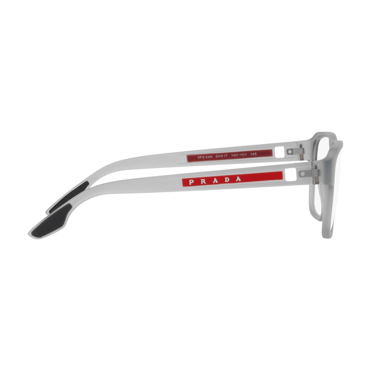 "Modern Prada VPS 04N 14C-1O1 prescription glasses frame online at Optorium."
