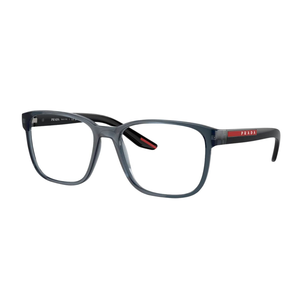 "Lightweight Prada VPS 06P CZH-1O1 men's eyeglasses frame online at Optorium."
