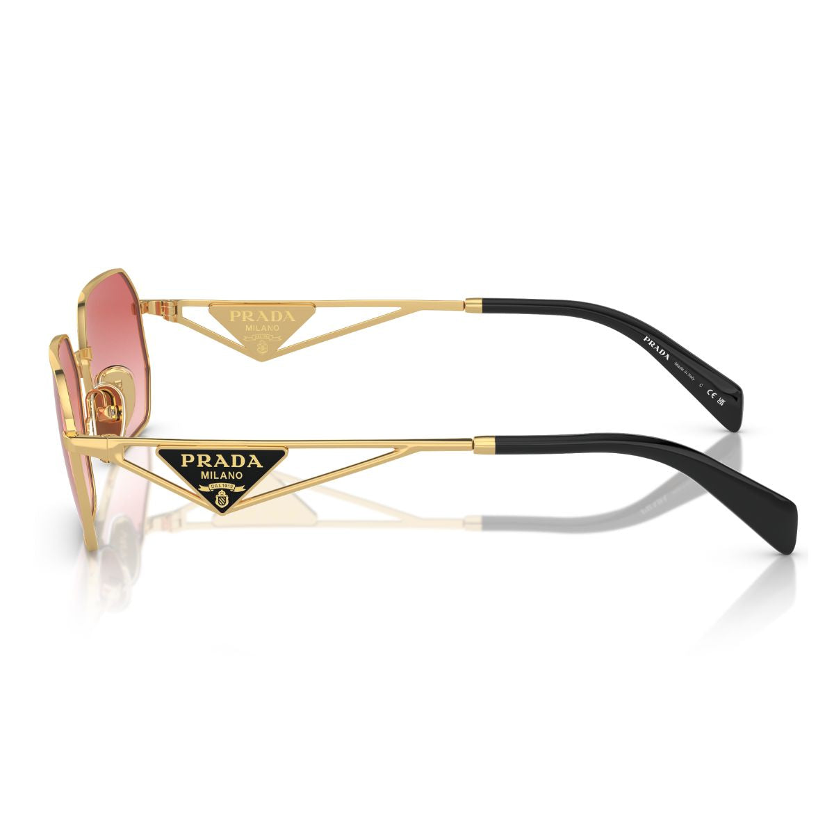 "Prada designer sunglasses with UV protection"