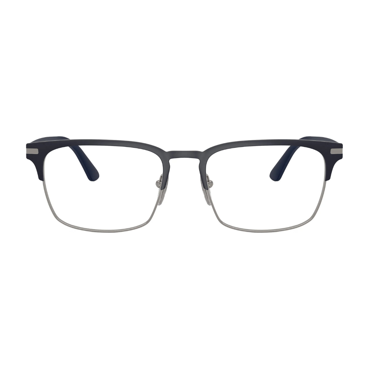 "Prada Eyewear VPR 58Z 02N-101 in matte blue, premium designer prada optical frame for men and women – Optorium"