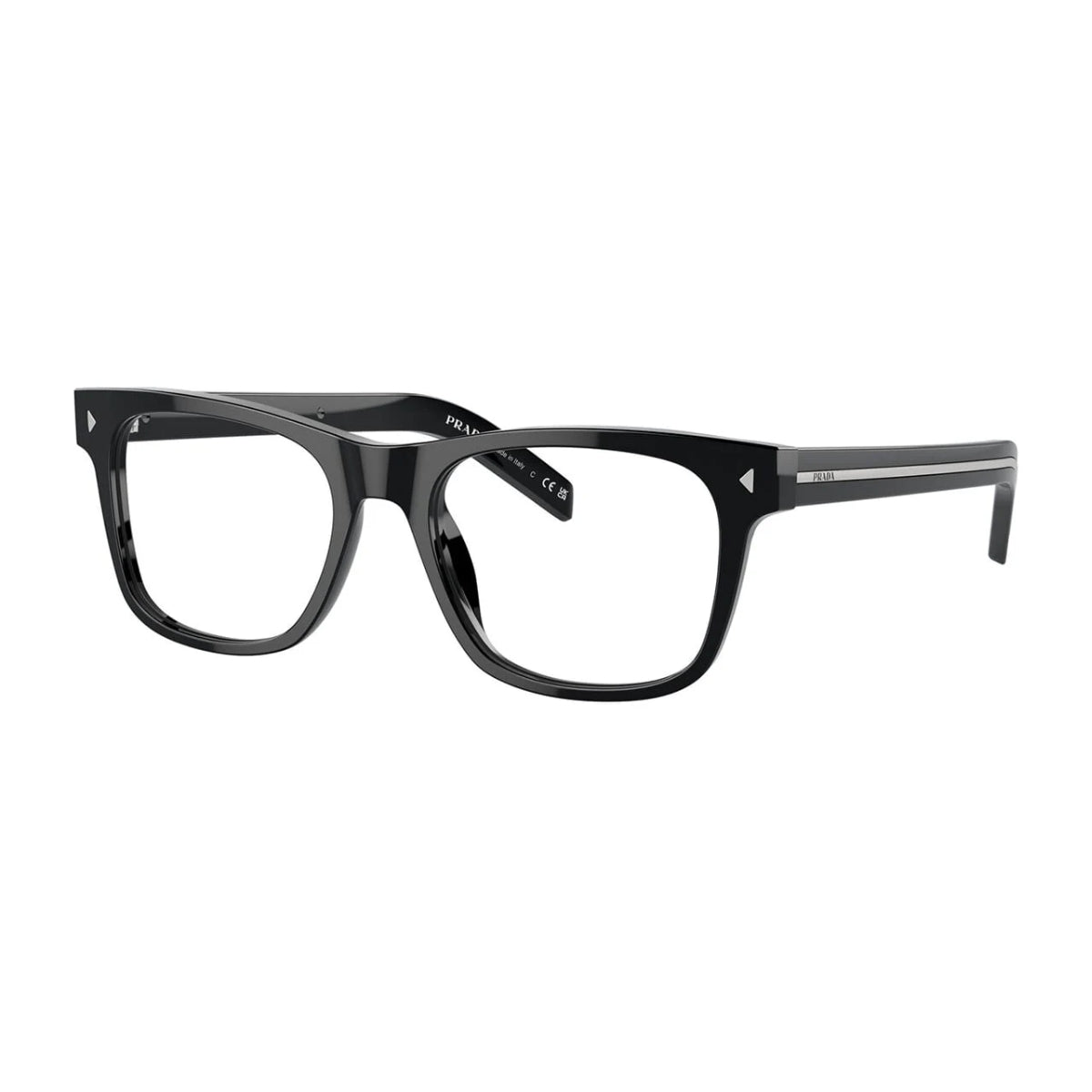 Luxury Prada VPR A13 16K-101 spectacle frames, high-end acetate optical eyewear for professional and casual wear – Optorium