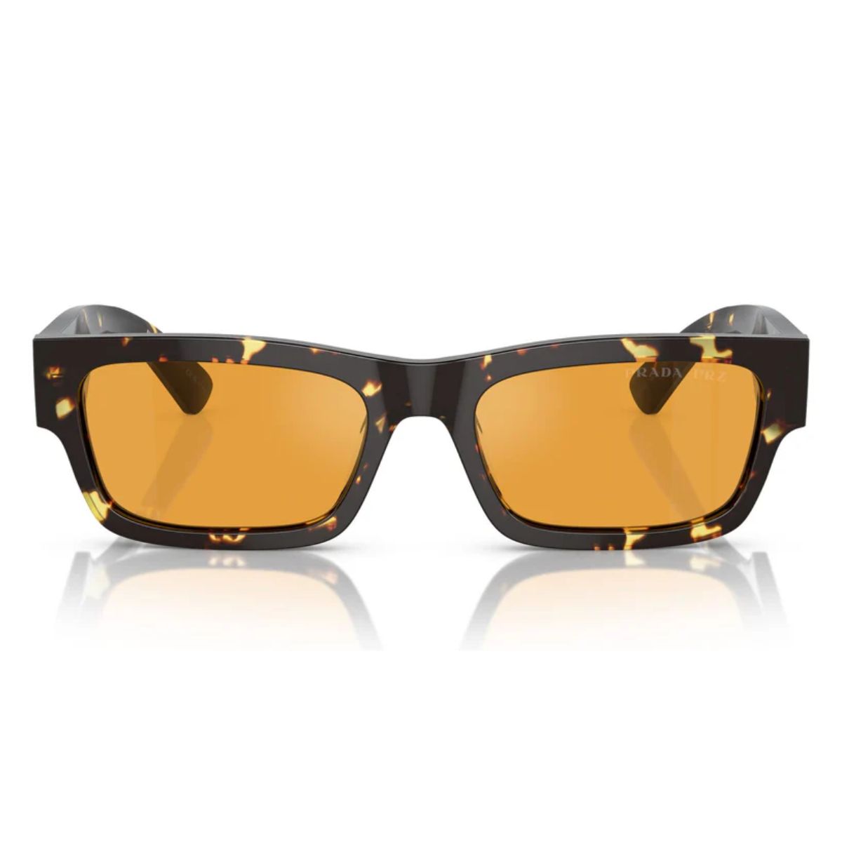 "Prada SPR A03 16O-20CS sunglasses, yellow polycarbonate lenses Optorium"