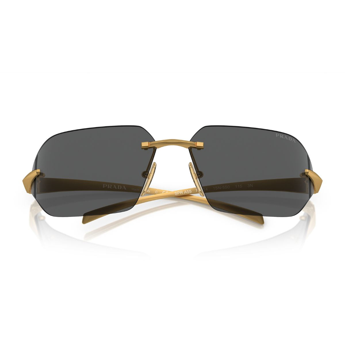 Prada rimless aviator sunglasses online