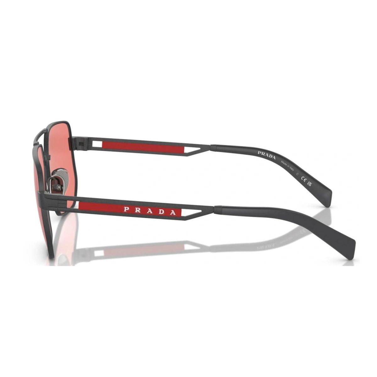 "Prada SPS51Z 15P-20B  UV Protection Square Sunglasses For Men's At Optorium"
