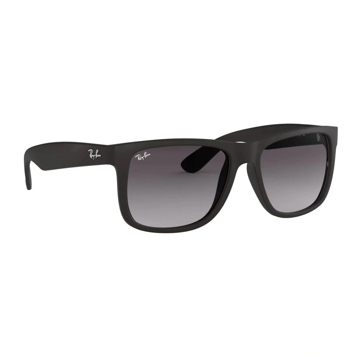 Ray-Ban Justin black square shades clean everyday style