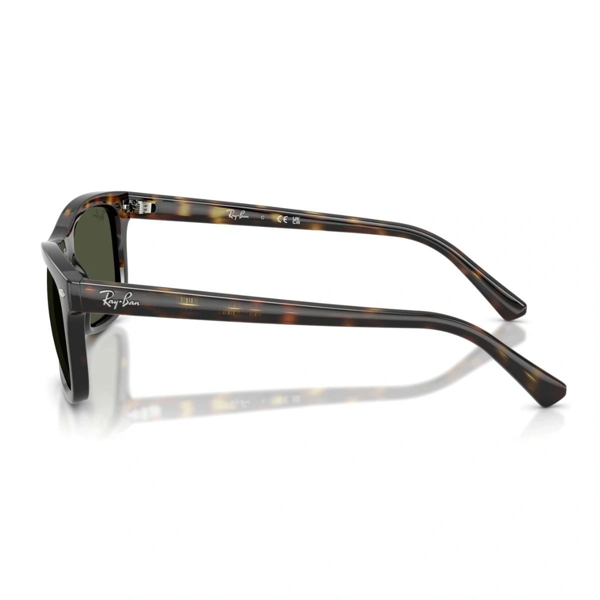 Square Ray-Ban sunglasses green lens everyday outdoor wear