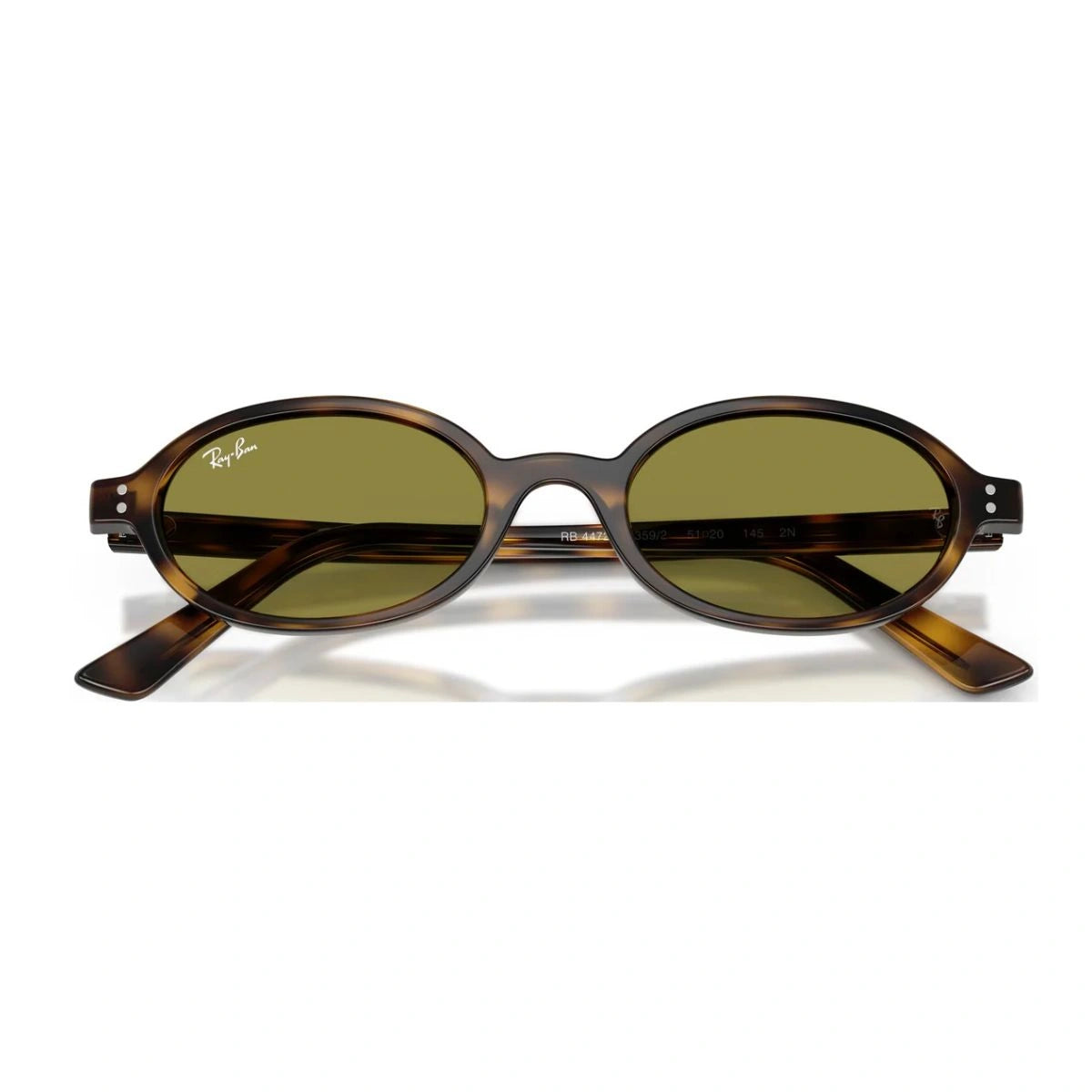 ray ban brand sunglasses RB4472 oval havana style