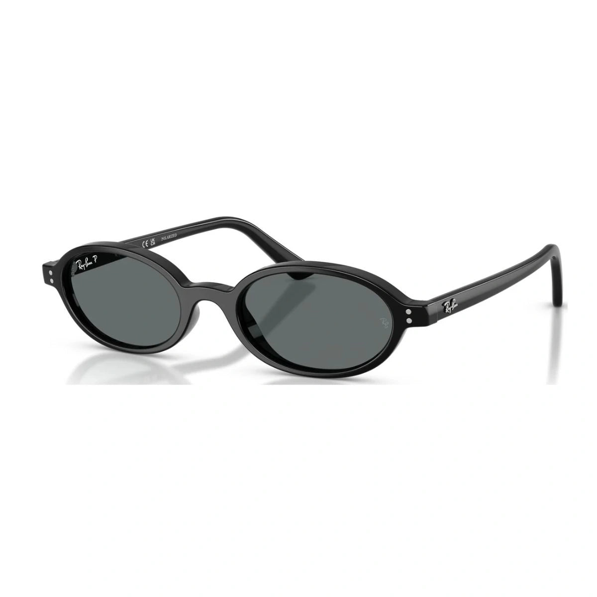 ray ban sunglasses RB4472 unisex oval frame UV grey
