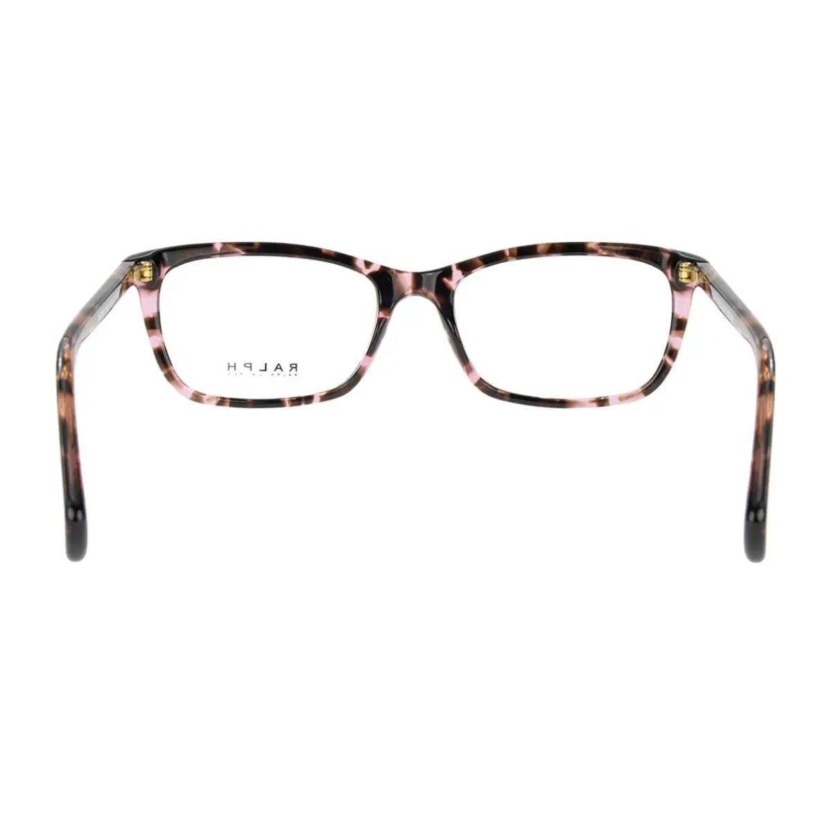 Ralph Lauren RA7089 1693 optical frames, offering timeless PInk Tortise cat-eye style and all-day comfort for women. Find your perfect pair online at Optorium.