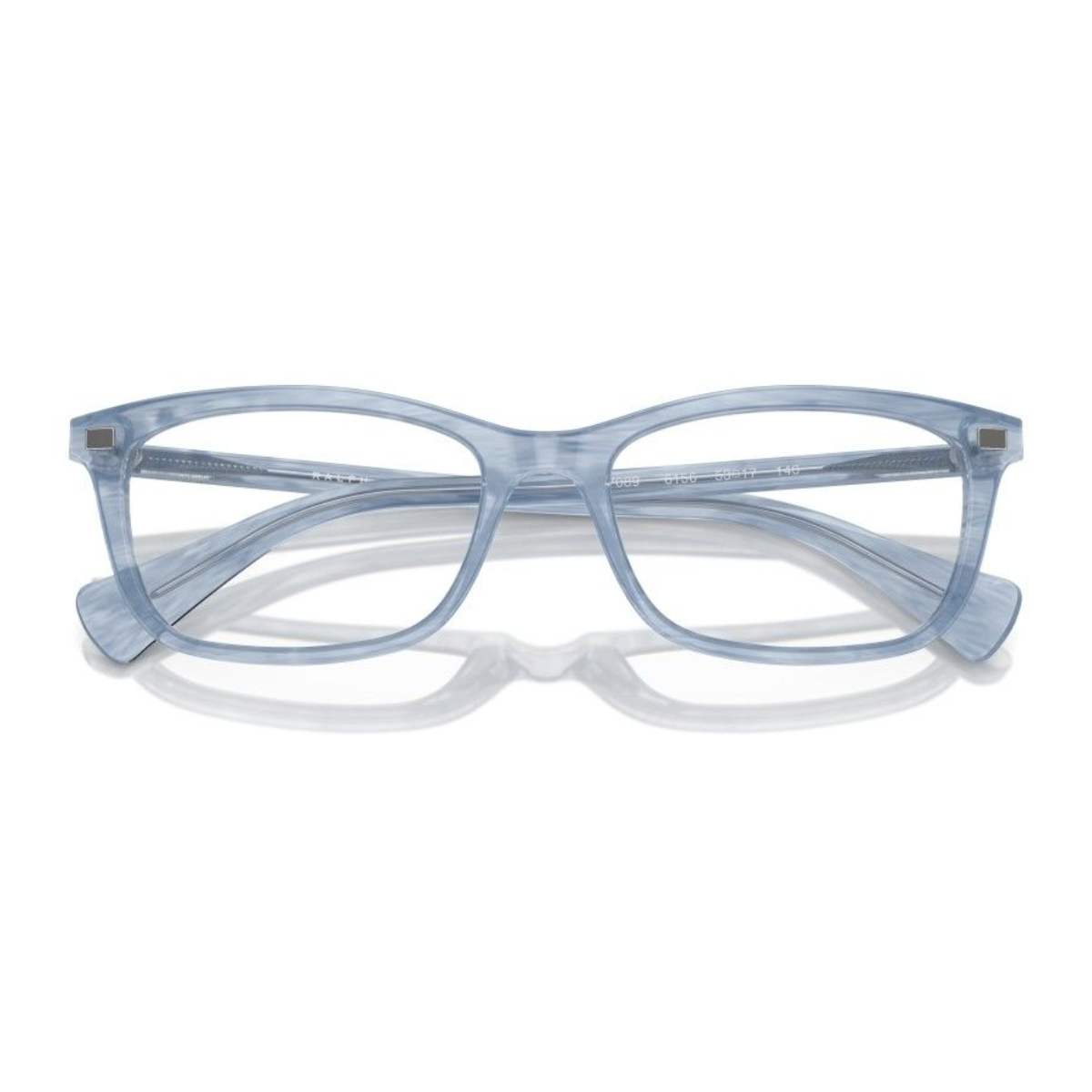 Sleek and stylish Ralph Lauren rectangle optical frame in blue. Lightweight, durable, and perfect for daily wear. Get yours now online at Optorium.