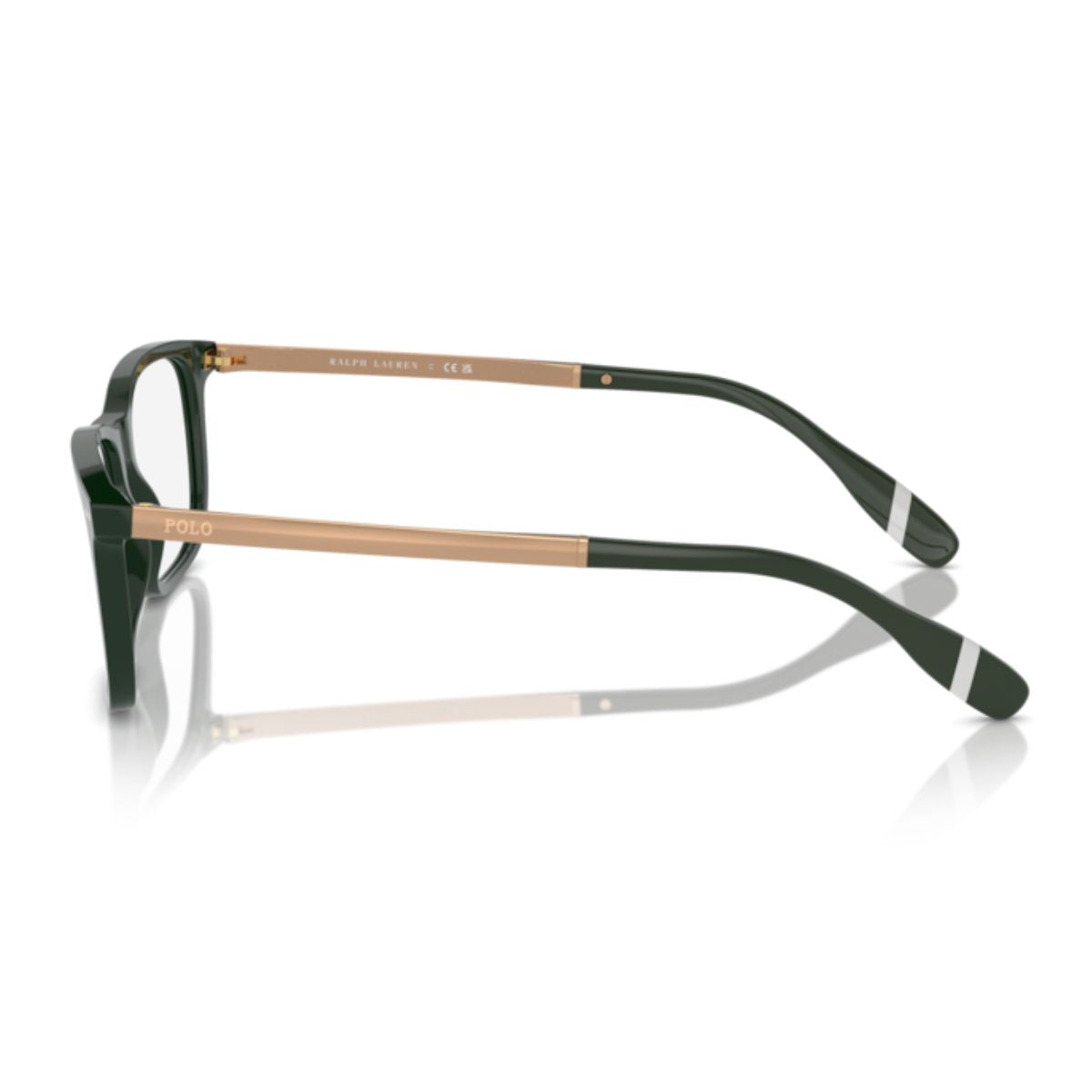 Discover Ralph Lauren Polo PH2273 6140 green optical frame – stylish rectangle shape for a sleek look. Shop men frames online at Optorium today.