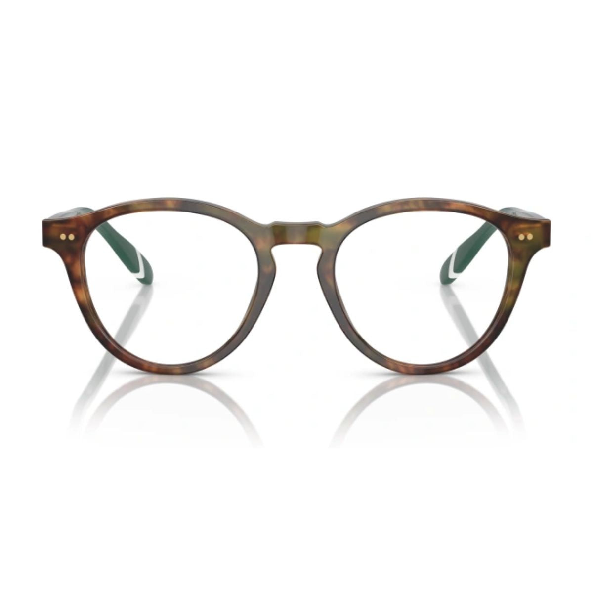 Upgrade your style with Ralph Lauren Polo PH 2268 5017 Havana round optical frames, crafted for men with a full-rim acetate design for durability and elegance online at Optorium.