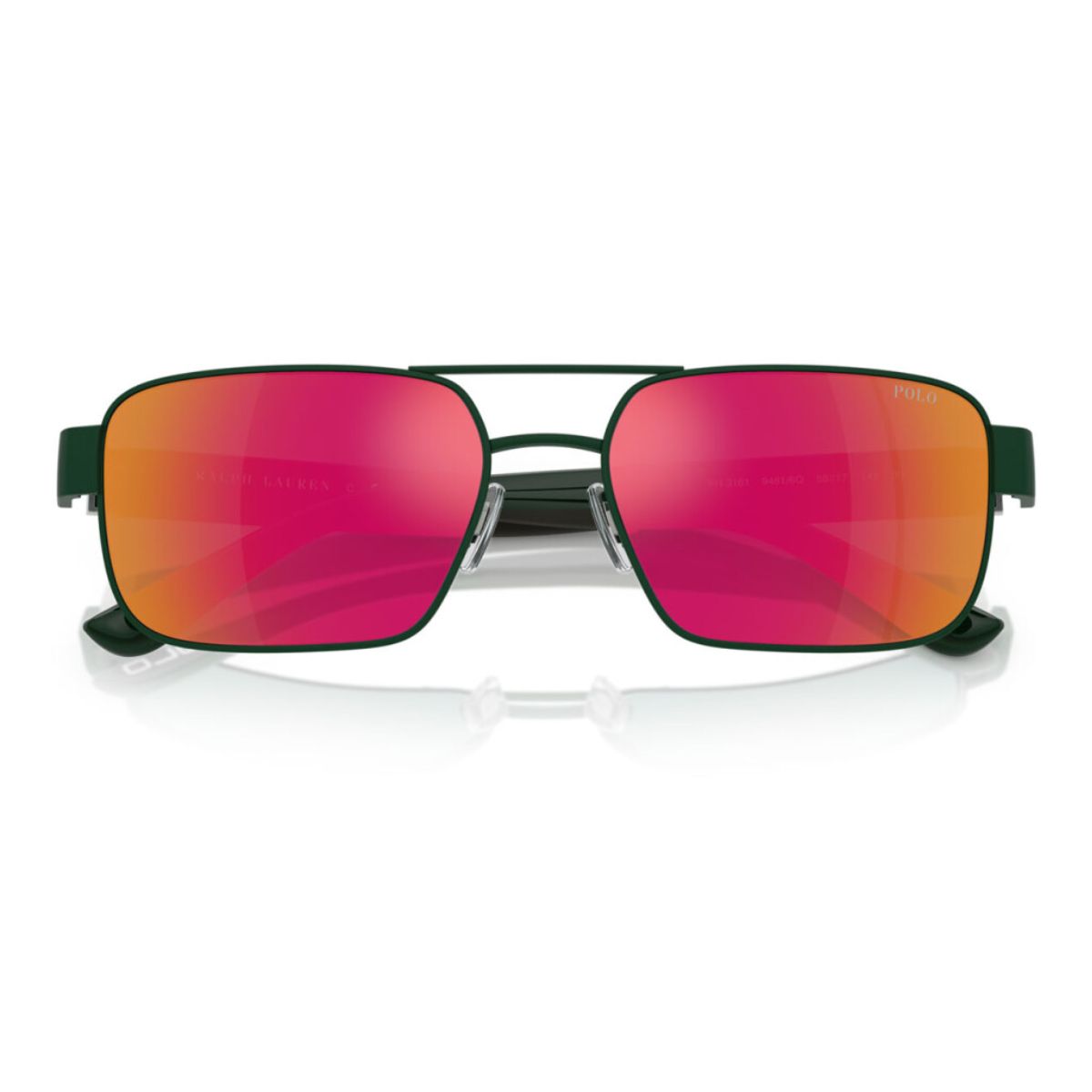 Trending Ralph Lauren Polo sunglasses for men – PH3161 9481/6Q with square frame and UV protection in dark green. Elevate your look with this top eyewear at Optorium.