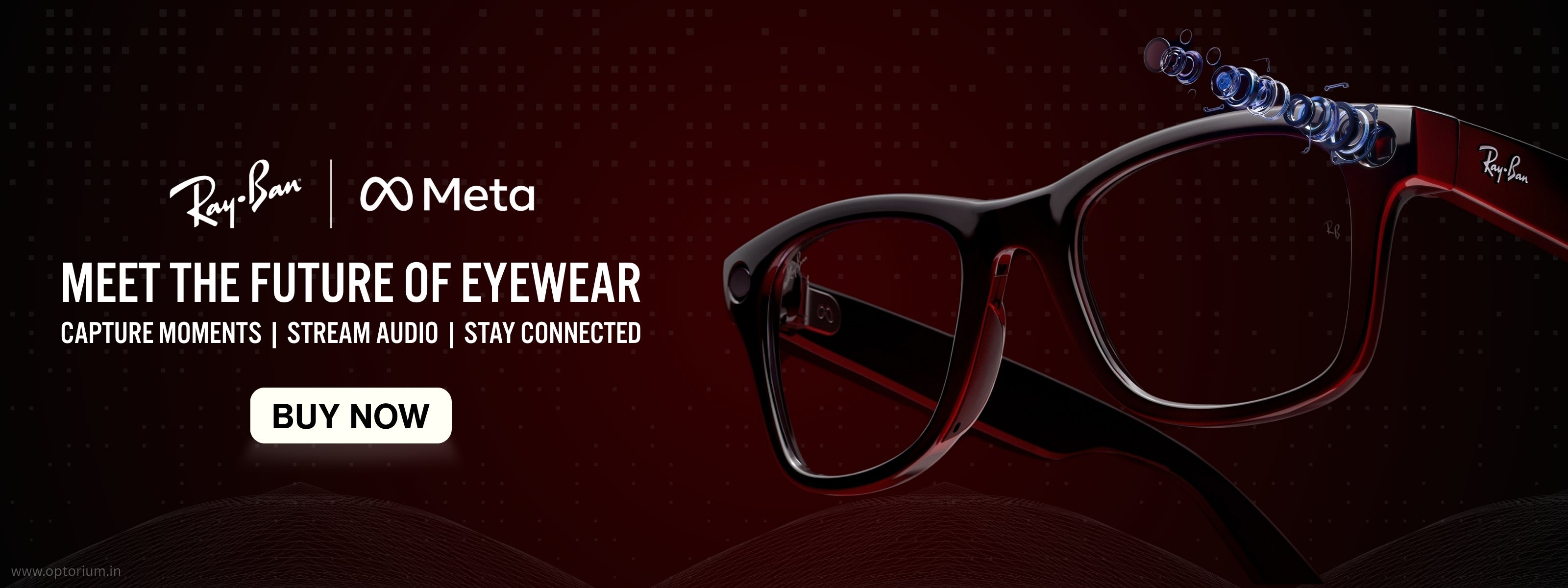 Rayban Meta Eyewear | Rayban Meta Smart Glasses | Rayban Meta AI Smart Glasses | Optorium