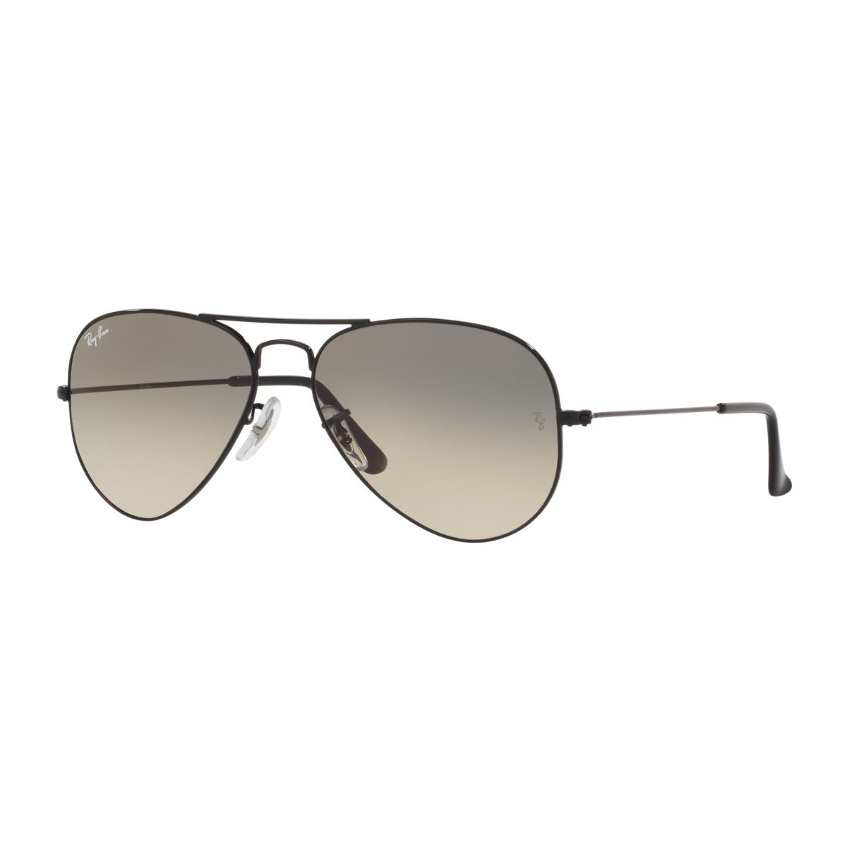 "Shop sleek black Ray-Ban aviator sunglasses for men, trendy design | Optorium"