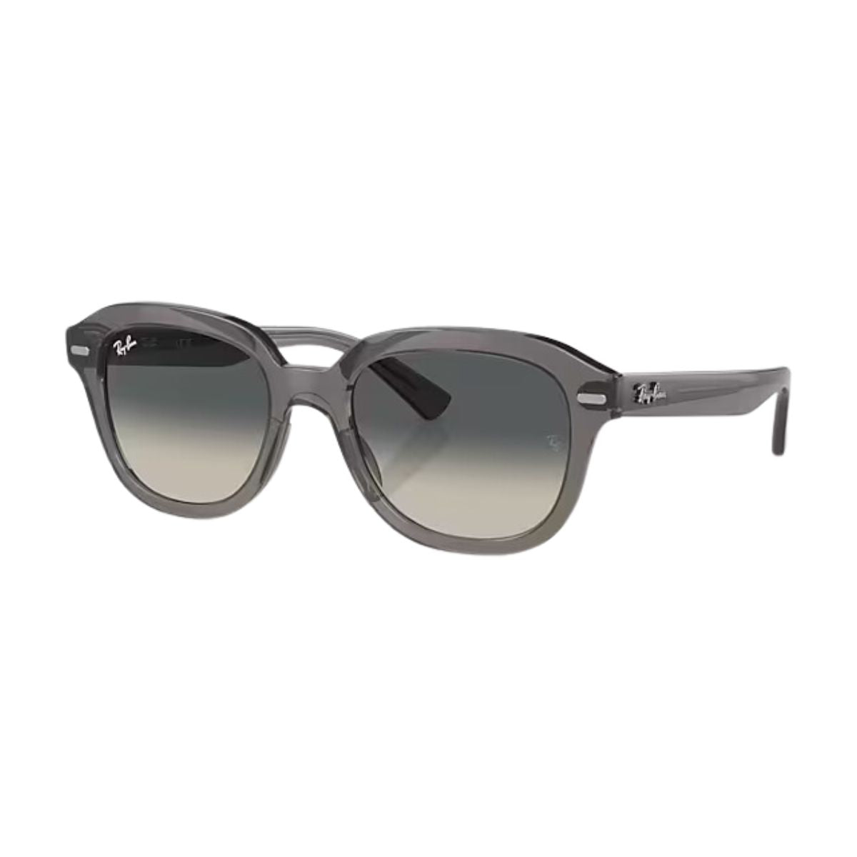 "Polished opal dark grey frame RayBan stylish eyewear online at Optorium."
