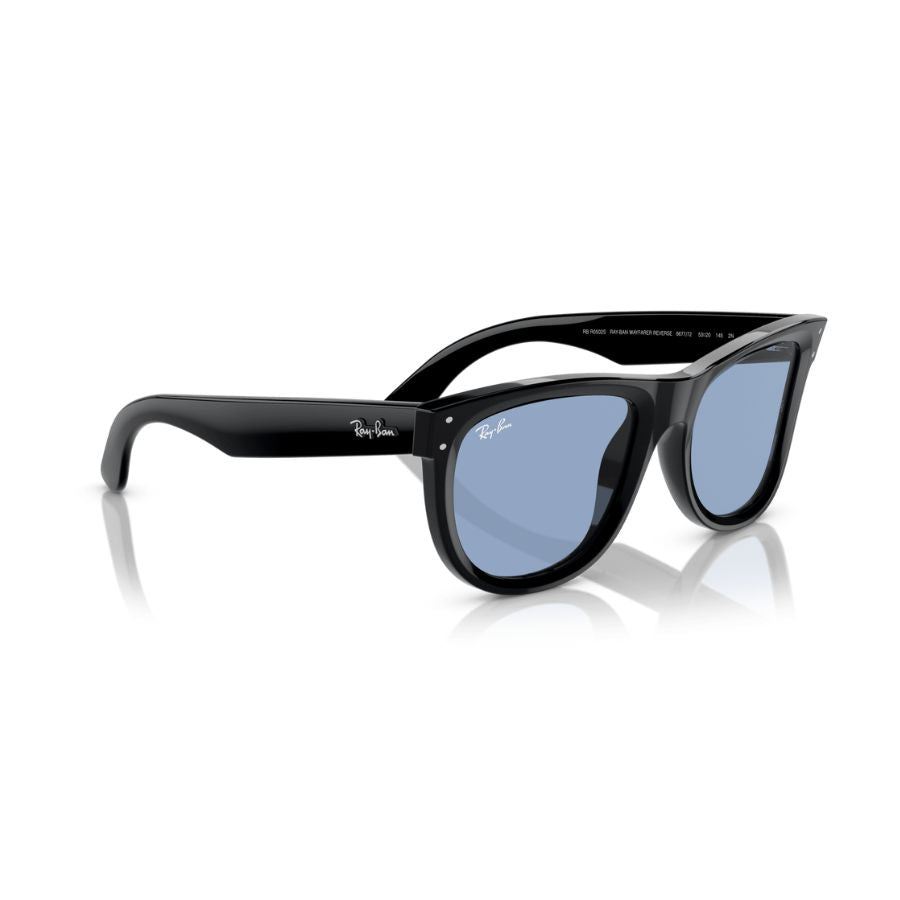 "Find Ray-Ban R0502S 6677/72 blue UV protection sunglasses online at Optorium."
