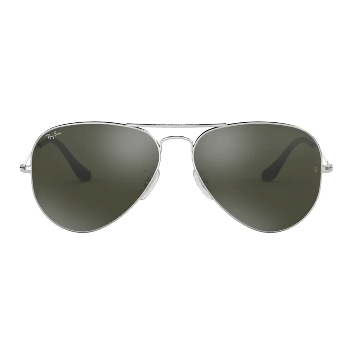RayBan Aviator RB3025 W3277 silver metal sunglasses with crystal lenses and UV protection — Optorium