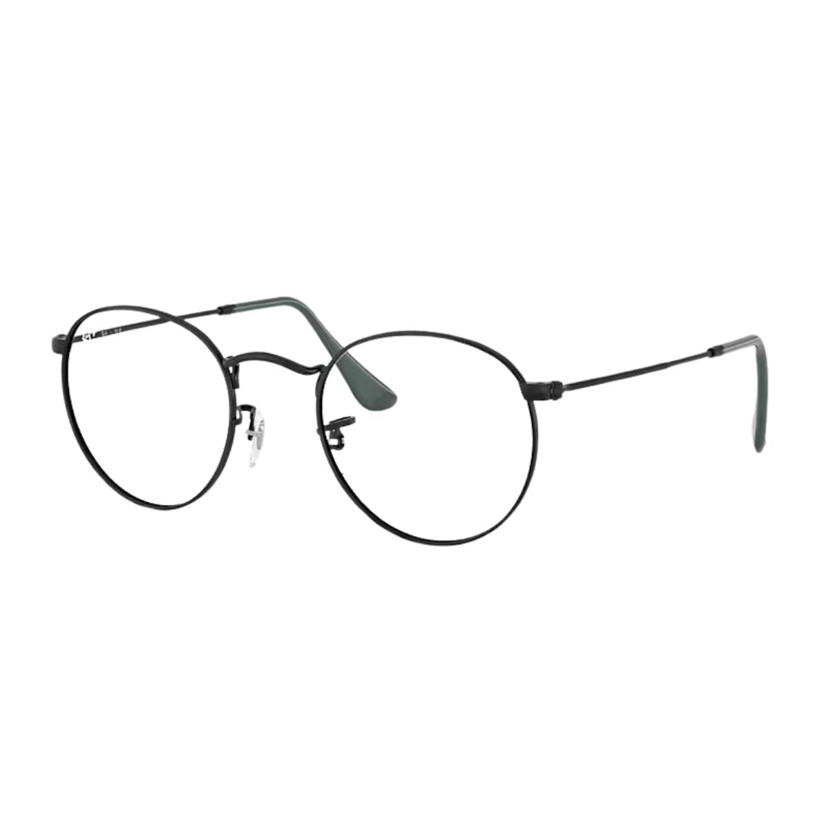 "Lightweight Ray-Ban RB3447V 2509 frame offering comfort and style, online at Optorium."