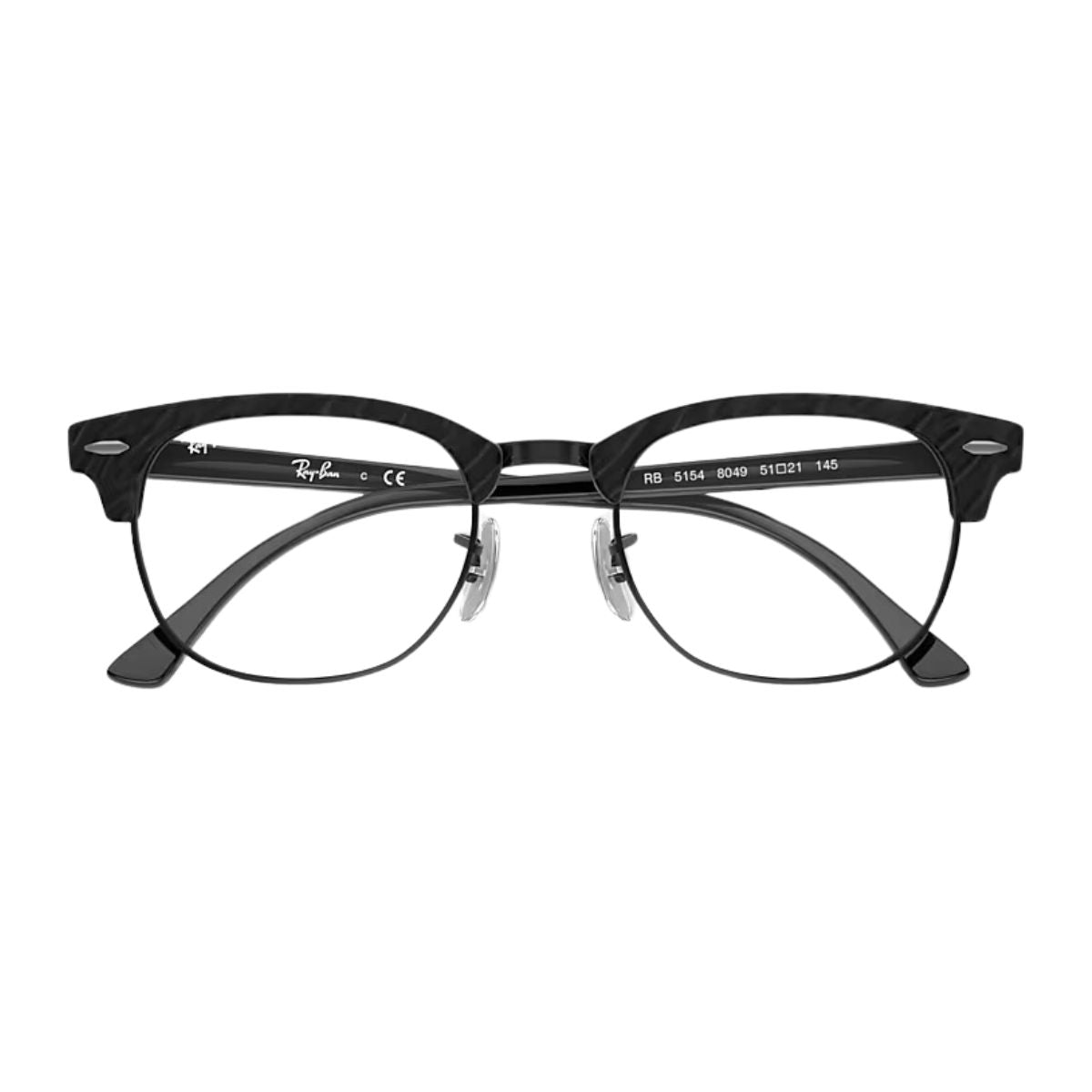 "Upgrade your look with the Ray-Ban RB5154 8049 eyeglasses frame, online at Optorium."